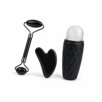 Kit Kaelio: Rodillo, Gua Sha e Ice Roller